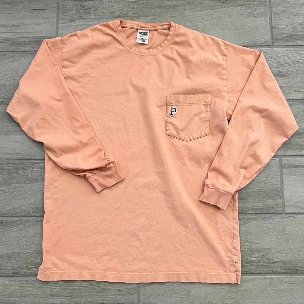 PINK Victoria’s Secret Campus Long Sleeve Shirt